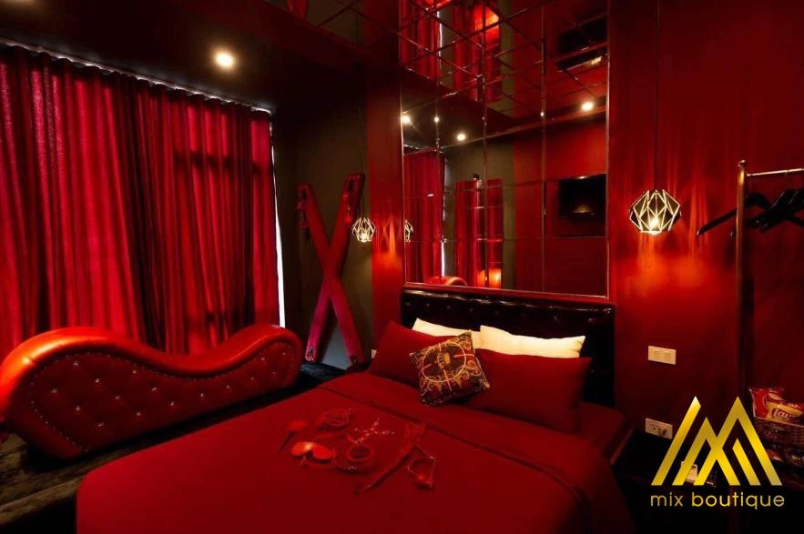 phong cách thiết kế khách sạn tình yêu