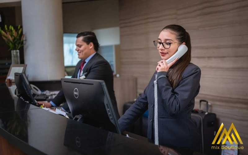 bản mô tả công việc lễ tân khách sạn